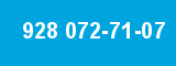 928 072-71-07